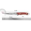 Professional kitchen boning knife, hand-forged high-hardness and sharp, butcher's cutting knife for slaughtering beef and mutton