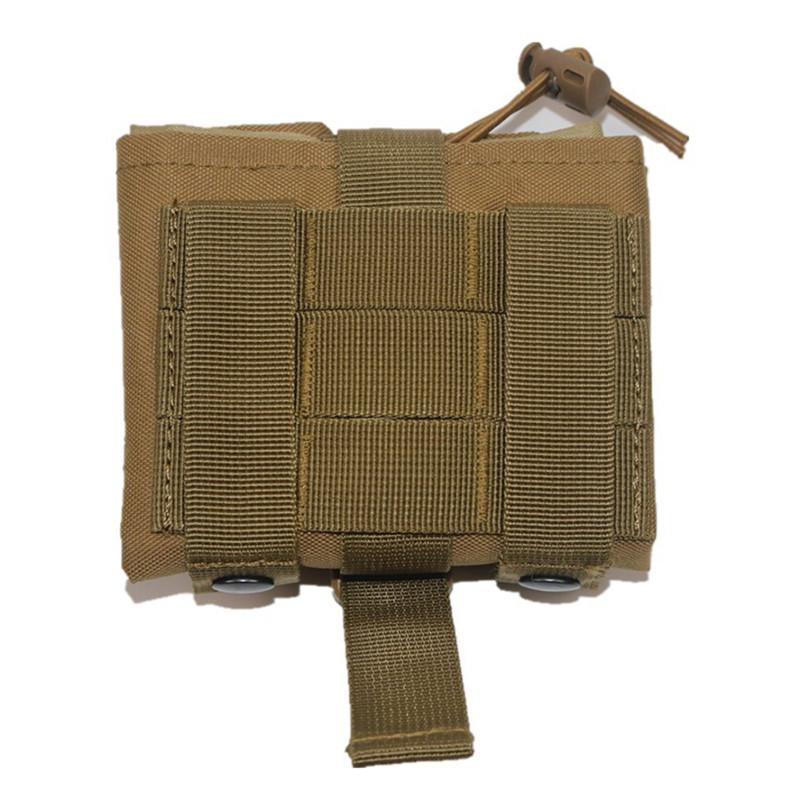 Тактическая складная поясная сумка Molle Utility — многоцелевое хранение на поясе.