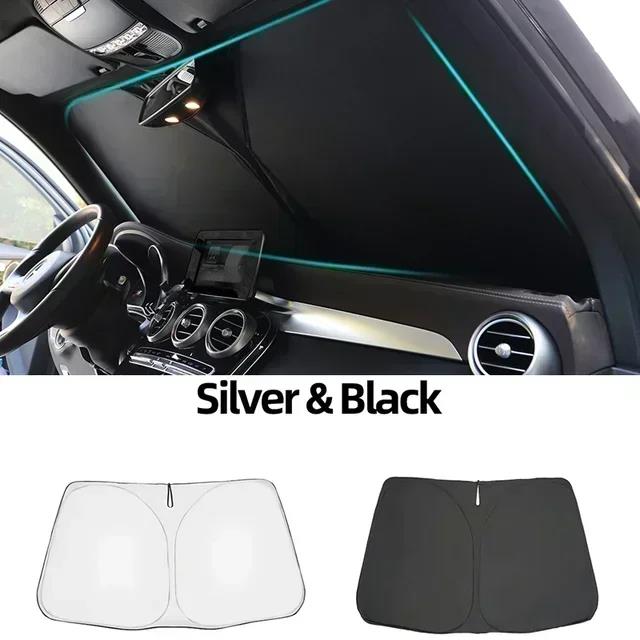Custom Magnetic Car Window Sunshade For Land Rover Range Rover L405 2012-2022 Curtain Mesh Front Windshield Frame CurtainWindshield Sunshades 1