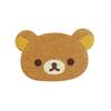 Фабрика Нагано Rilakkuma Coaster Face RK350A Бежевый, вырезанный (Рилаккума А) 7.7cm