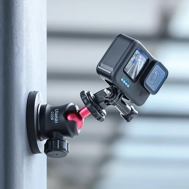 Ulanzi C029 Magnetic Camera Mount for Freestanding Ball Magnetic Camera Stand Ball Bed Head with Super Strong Magnetic 20kg Vertical Load Magnetic