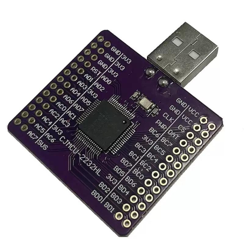 MCU-2232 FT2232HL USB в RS232/UART/FIFO/SPI/I2C Преобразователь Модуль для Разработки Передачи Данных