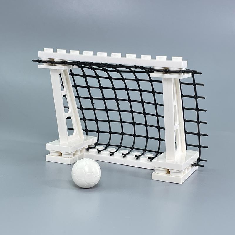 Sports Building Blocks: Assemble Football Goals & Basketball Hoops for Parent-Child Play