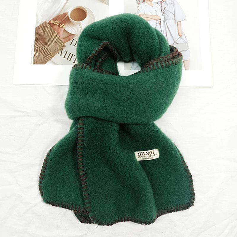 Christmas New Year Collection Scarf Warm Knit Scarf Student Couple Gift Shawl