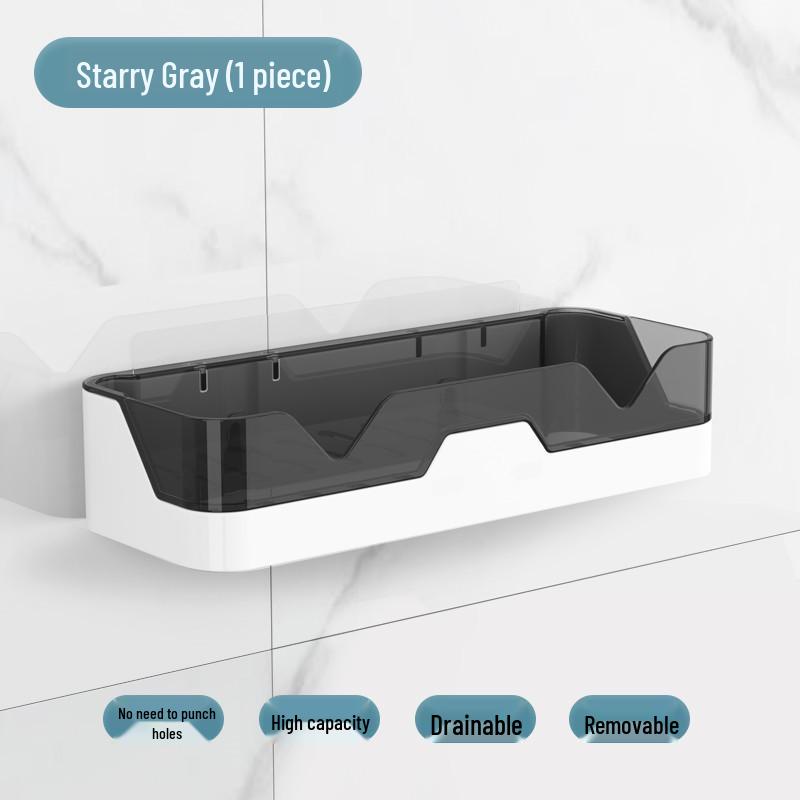 Настенный органайзер для душа и полка для хранения без сверления