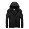 Men's Spring and Autumn New Jackets Casual Men's Simple Fashion Hooded Jackets Outerwear Trendy Men