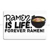 Ramen Is Life Shantiyazosia Metal Plaque Poster Painting Club Print Bar Bar Cave Tin Sign Poster
