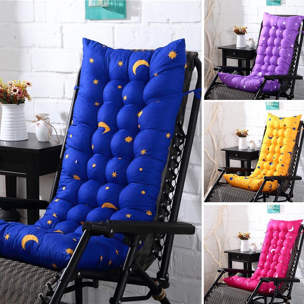 Толстая мягкая подушка для спинки шезлонга для патио для садовых кресел-качалок и скамеек