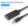 Usb 3.1 Type C в HDMI-совместимый преобразователь 4k Type C HDMI-совместимый адаптерный кабель, совместимый для