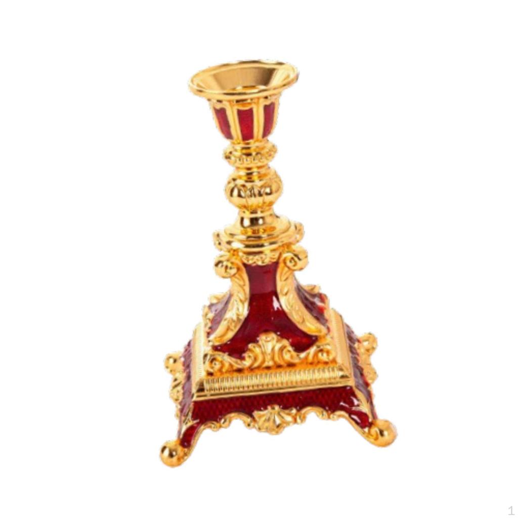 Candle Holder Candelabra Craft Decorative Stand Candlestick for Dining Table Living