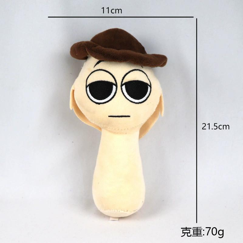 Гуманоидные Sprunki Incredibox Series Мягкие плюшевые игрушки Sprunki Micro Horror Game Мягкие плюшевые куклы Рождественский подарок