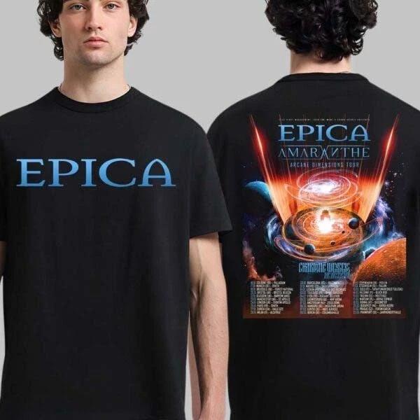 Epica Arcane Dimensions Tour 2026 T-Shirt – Concert Tee