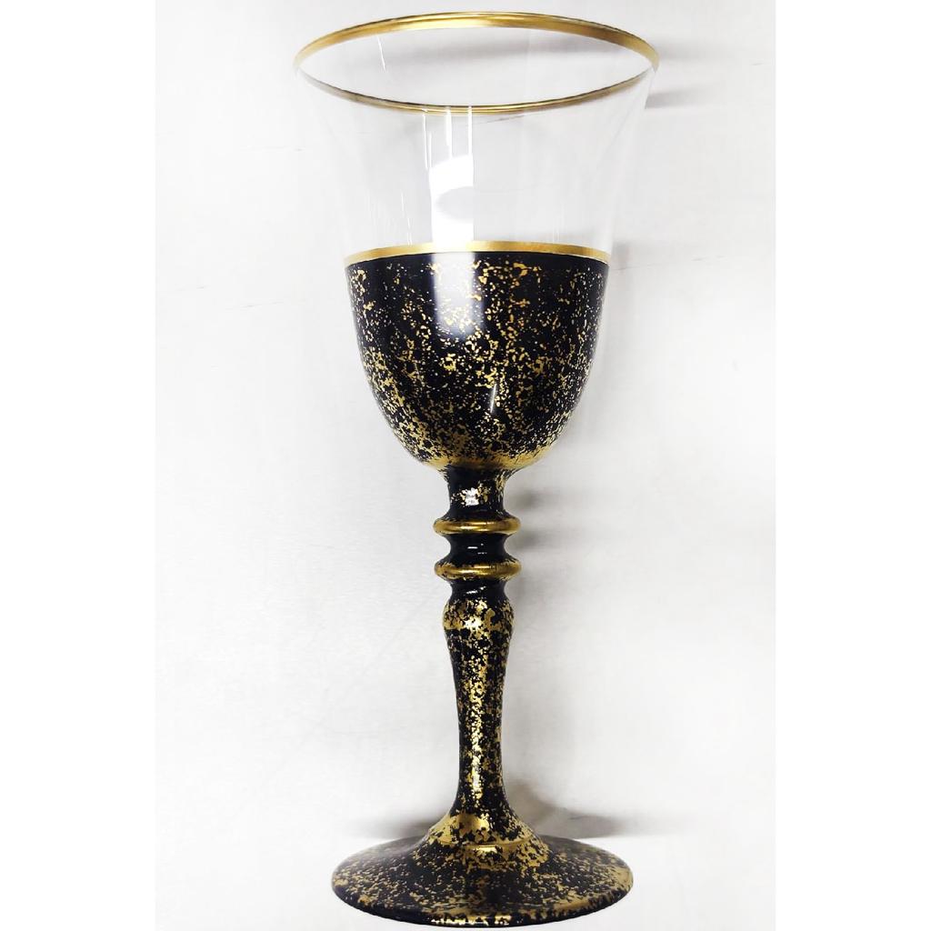 6 позолоченных стаканов для кофе Nova, цветной презентационный стакан для безалкогольных напитков 100cc