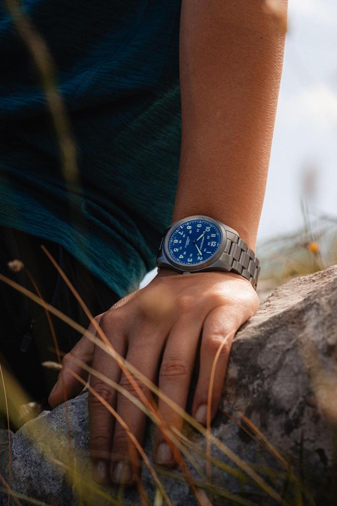 Часы HAMILTON Оригинальная гарантия Khaki Field Титан Механические Автоматический подзавод H70205140 Унисекс Импортные [Hamilton] [Обычный продукт]