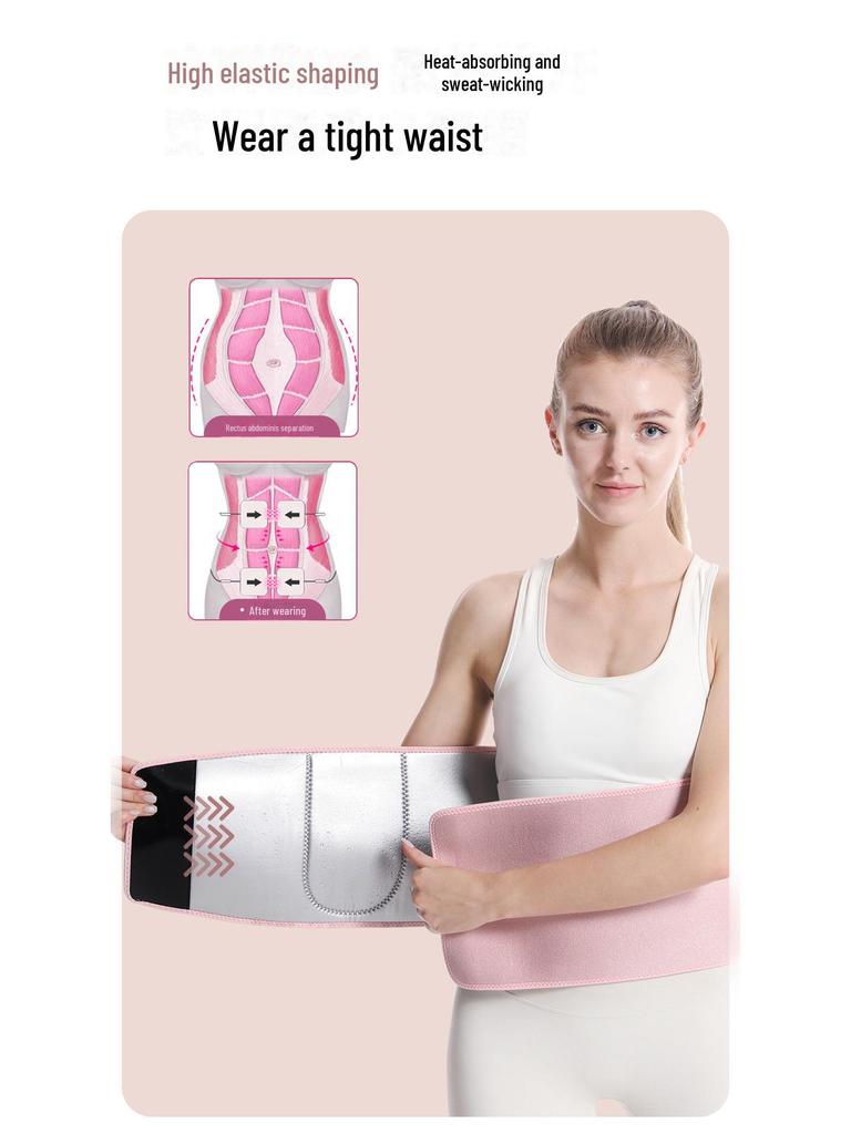 Women's Sweat-Proof Fitness Belt for Running, Sports & Yoga – TikTok Inspired Belly Slimming Accessory