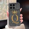 Для чехлов телефона Xiaomi Poco F8 Pro Ultra Милый панда 26 букв Ударопрочный Мягкий жидкий силиконовый чехол Для PocoF8Pro F8Ultra Fanda