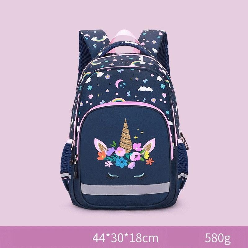 Kids School Bag  canvas Backpack Unicorn Backpack