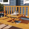 Wooden Bench with Liftable Middle Table, Outdoor Bench, Patio Loveseat for Porch, Garden, Seats 2-3 People