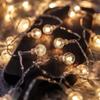 3M 2025 Christmas Decoration for Home Christmas Lights Snowflake String Lights Fairy LED Lamp New Year 2026 Tree Garden
