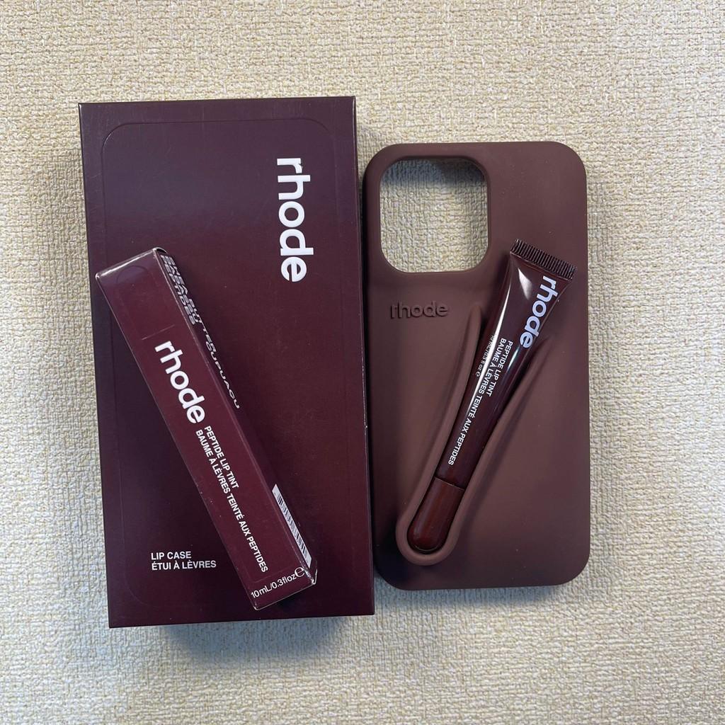 Набор силиконовых чехлов для телефона Rhode Lip Gloss для iPhone 16 с креативным дизайном