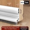 Brush Edge Draft Stopper TPE Door Sweep Removable Door Bottom Seal  Indoor Bedroom