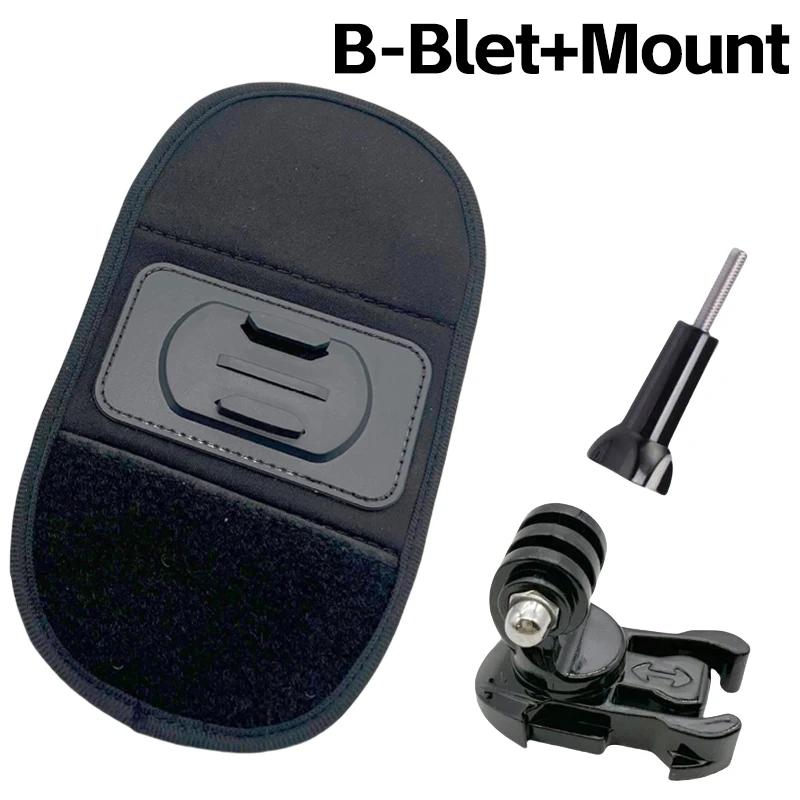 Camera Adjustable Holder With Backpack Shoulder Strap Belt Mount for GoPro Hero 13 12 11 10 9 DJI Action 5 Insta360 Universal