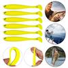 5/6Pcs Fishing Baits Soft Lures Realistic Looking Bright Colors Natural Swimming Posture Mini Size Portable Swimbait Fishing Supplies
