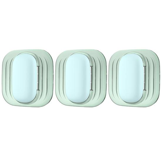 3 шт./компл., силиконовый дверной стопор, бесплатные немые наклейки, защитная накладка на дверную ручку, настенный коврик, наклейка против столкновений