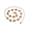 Vintage Chain Belt Metal Waist Jewelry Accessory New Waist Chain  Skirt Decor
