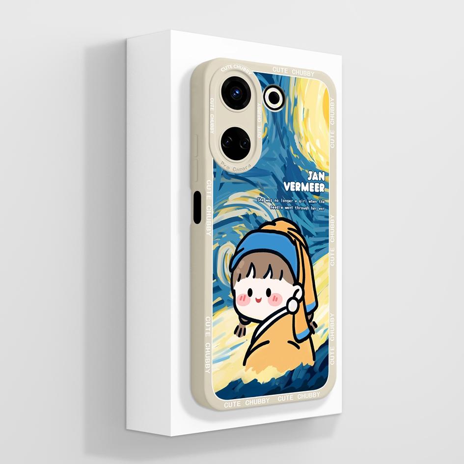 Для Tecno Camon 20 Pro 4G 5G чехол для телефона задняя крышка защитная пленка для экрана противоударные матовые квадратные сумки для телефона модный дизайн оболочка авокадо для бамперов Tecno