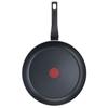 TEFAL Easy Cook & Clean Sauteuse 24 Cm + Couvercle En Verre, Non Induction, Revêtement Antiadhésif, Fabriqué En France B5543202
