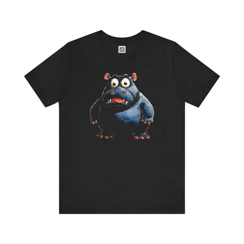 Funny Hippo T Shirt