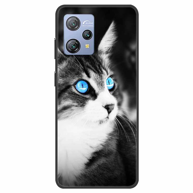 Для Blackview A53 Pro Чехол Ударопрочный Мягкий Силиконовый Задняя Крышка Для Blackview A53 Чехлы Для Телефона BlackviewA53 A 53 Pro Чехол Кот