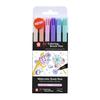 6 Felt-tip Pens - Brush Tip - Koi Coloring Brush Pen Sweet Colours - Sakura