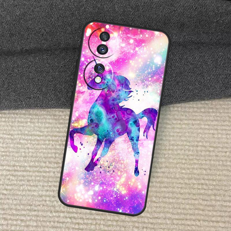 Pink Unicorn Rainbow Cute Case For Honor Magic 7 Lite 5 6 Honor 200 Pro X8b X9a X8a X8 X9 X9c X9b 50 70 90 Lite Cover