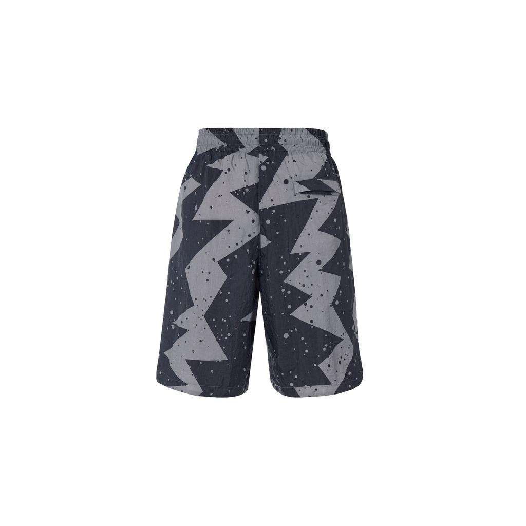 Jordan Splatter Paint Drawstring Loose Sports Shorts Men Bottoms Black CJ4702-084