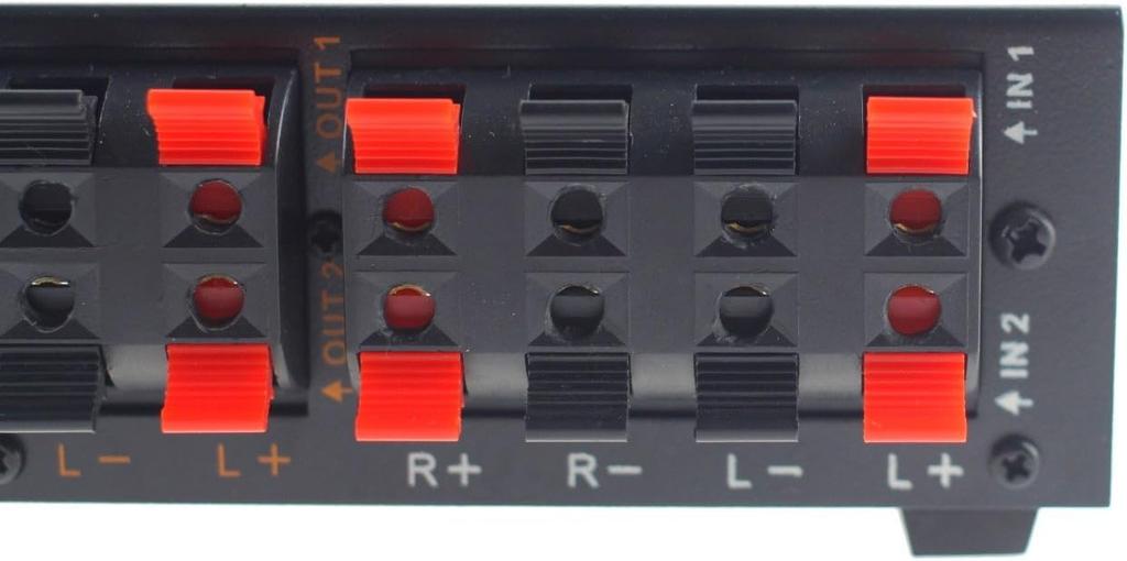 Basicest Speaker Selector Switch 2-in 4-out