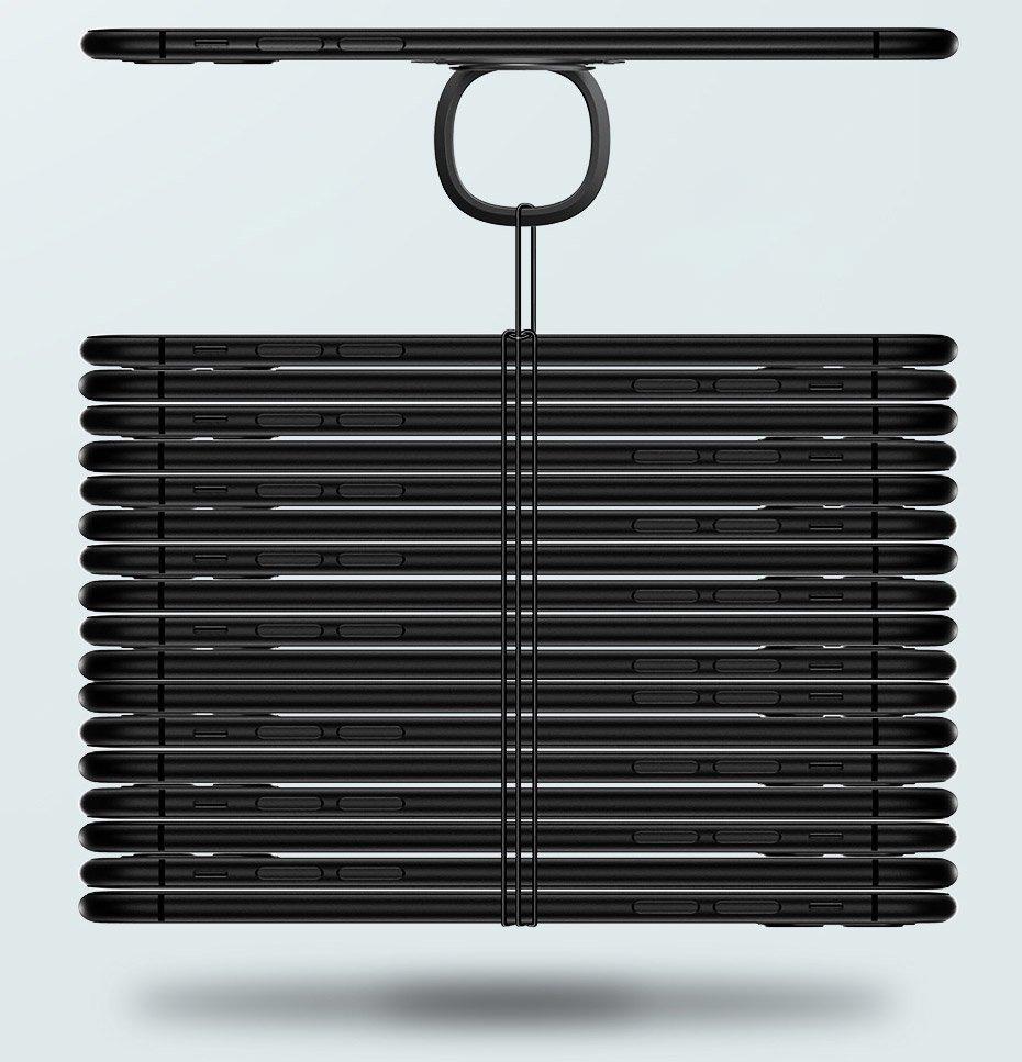 Baseus Ultra-Thin Adhesive Silver Phone Ring Holder Stand (SUYB-0S)