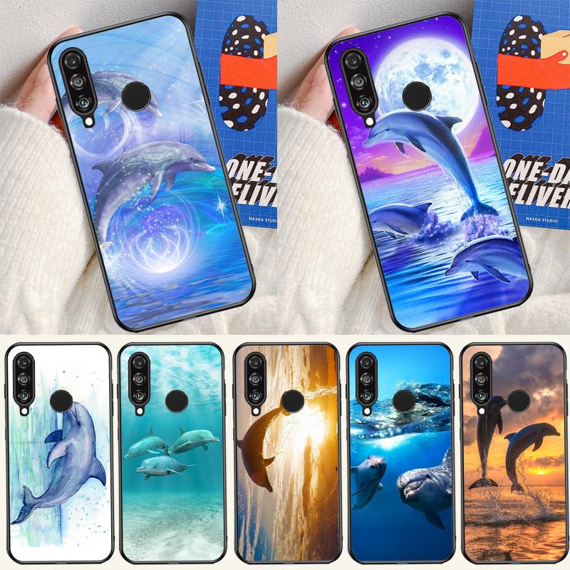 Чехол Ocean Dolphin для Huawei Nova 5T 9 10 SE 12i 12s 11i Y91 Y90 Y60 Y70 Y72 Y61 P60 P30 Pro P20 P40 Lite