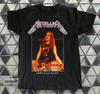 Metallica Клифф Бёртон Бас Легенда Хлопок Плотный Черный Унисекс Футболка Размер S-4XL Унисекс Футболка
