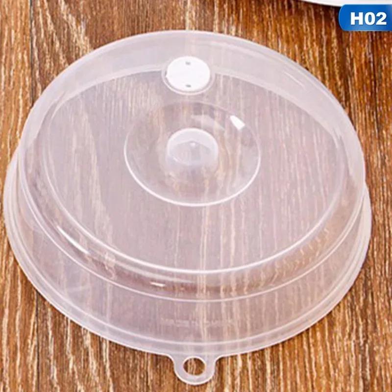 Большая микроволновая крышка с разбрызгиванием с помощью парового вентиляционного отверстия свежее количество кухни.