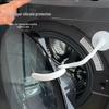 Magnetic Door Vent for Washing Machine: Anti-collision Buckle & Protective Sticker.