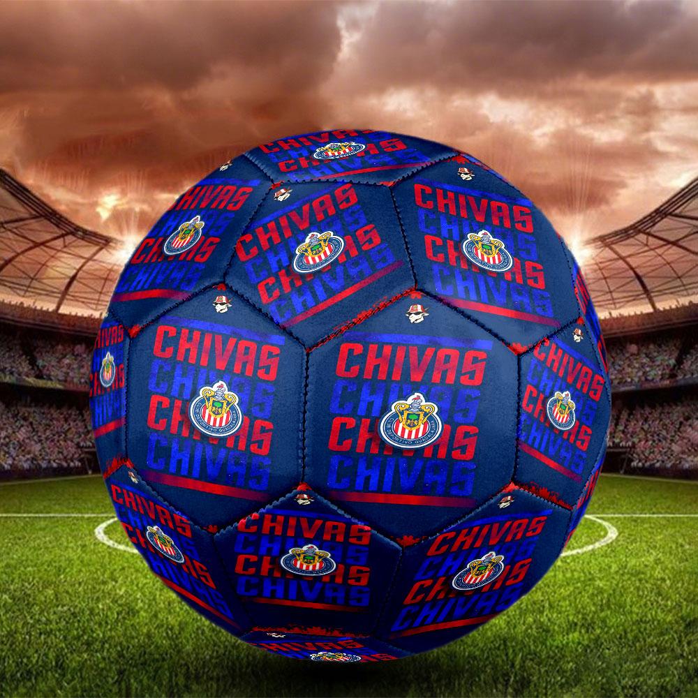 Футбольный мяч Club Deportivo Guadalajara, размер 5, стандартный для матчей и тренировок, идеальный подарок для футбольных фанатов