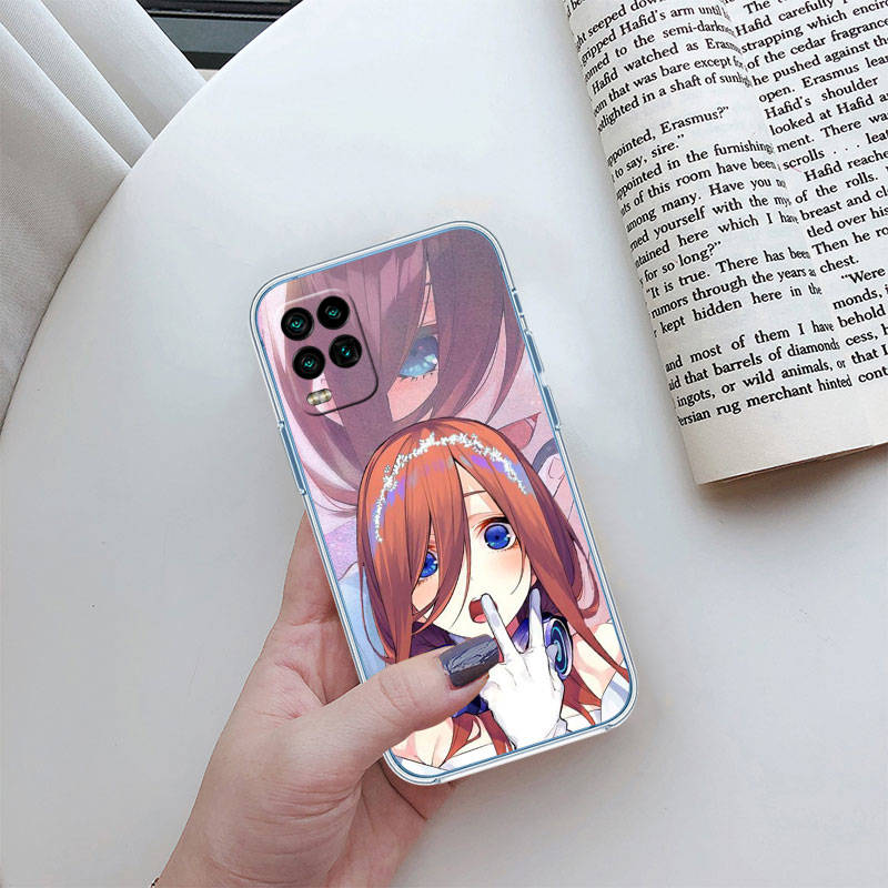 IR19 Мику Нино Ицуки Накано Чехол для Motorola E22S E7 G6 G7 G8 G9 Plus Power Play G10 G20 G04 E30 E40 E22 E20 E13 E15 G22 G23 G05 G75 G35 G55
