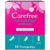 Salvaslip - CAREFREE - Coton - 1 Paquet De 56 - Respirant - Hypoallergénique