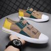2024 New Canvas Shoes Breathable Men Sneakers Casual Slip-on Flats Fashion Loafers Men Jogging Sports Shoe Zapatillas De Deporte
