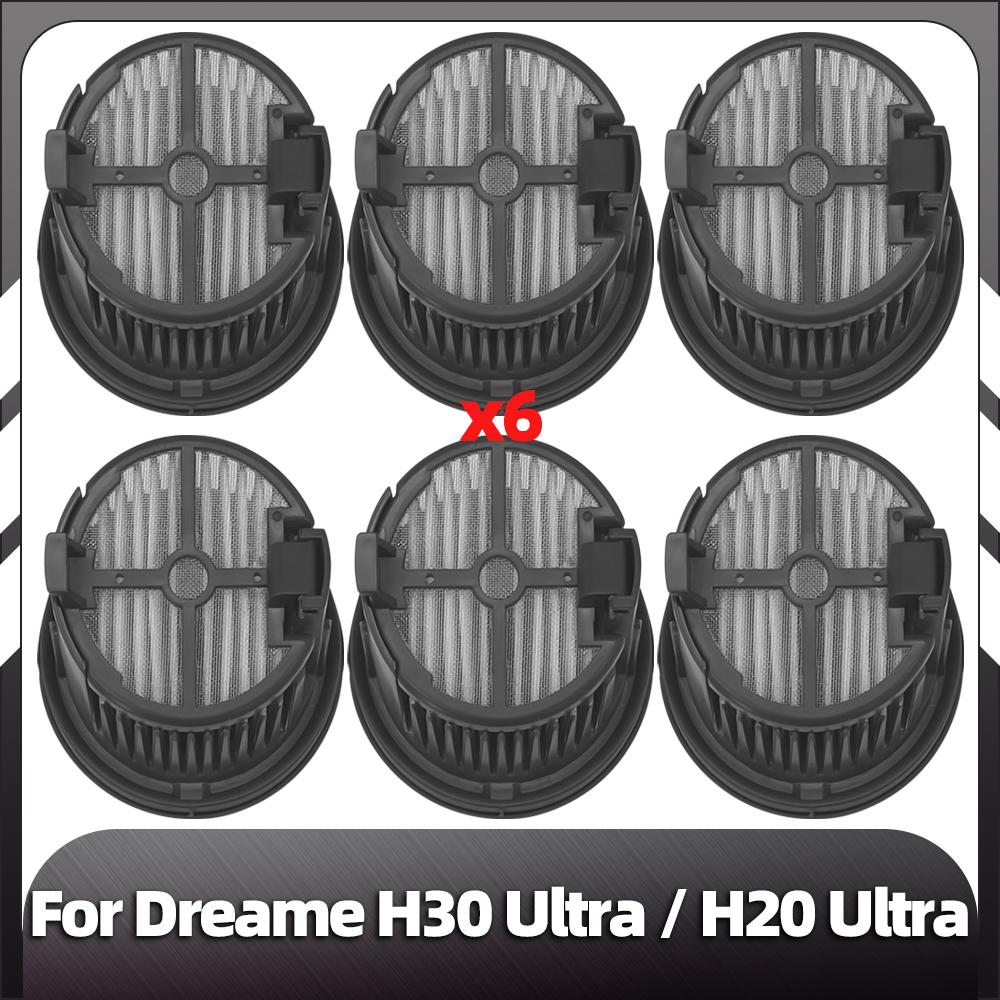 Совместимость с Dreame H30 Ultra / H20 Ultra Vacuum Сменная щетка HEPA-фильтр Запасные части Аксессуары