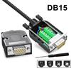 Разъем VGA без пайки DB15, штекер, гнездо, HDB15-контактный разъем, промышленный VGA 15-контактный 3+9, разъем для компьютерного монитора, проектора