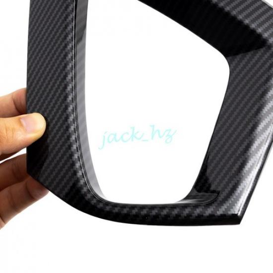 Для Subaru Crosstrek 2024+ Накладка на задний бампер из углеволокна, отражатель, крышка противотуманной фары