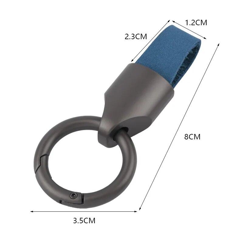 1Pcs Key Chain Fashion Keychain Durable Leather For Car Key Ring Holder Gift Accessories